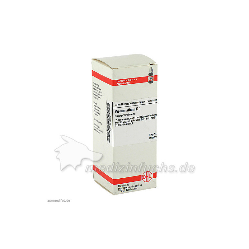 VISCUM ALBUM D 1 Dilution, 50 ML – PZN 2623745