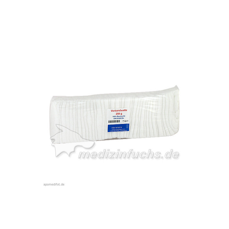 VERBANDWATTE 100% BW Btl., 250 G – PZN 1670576