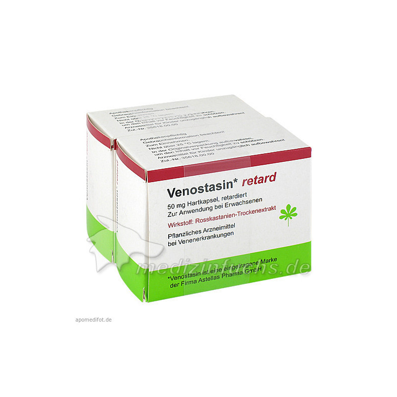 VENOSTASIN retard 50 mg Hartkapsel retardiert, 100 ST – PZN 8862669