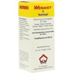 VOMISAL 5 Tropfen vet., 50 ML – PZN 1958343