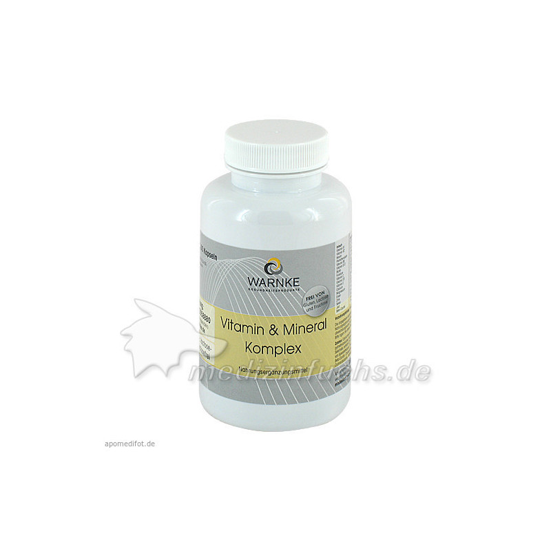 VITAMIN & MINERAL Komplex Kapseln, 100 ST – PZN 3863569