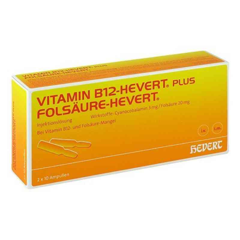Vitamin B12 Folsäure Hevert Ampullen -paare (2X10 stk) – PZN 296093