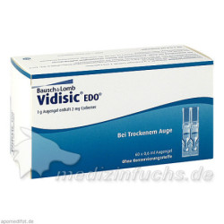 VIDISIC EDO Augengel, 60X0.6 ML – PZN 117021