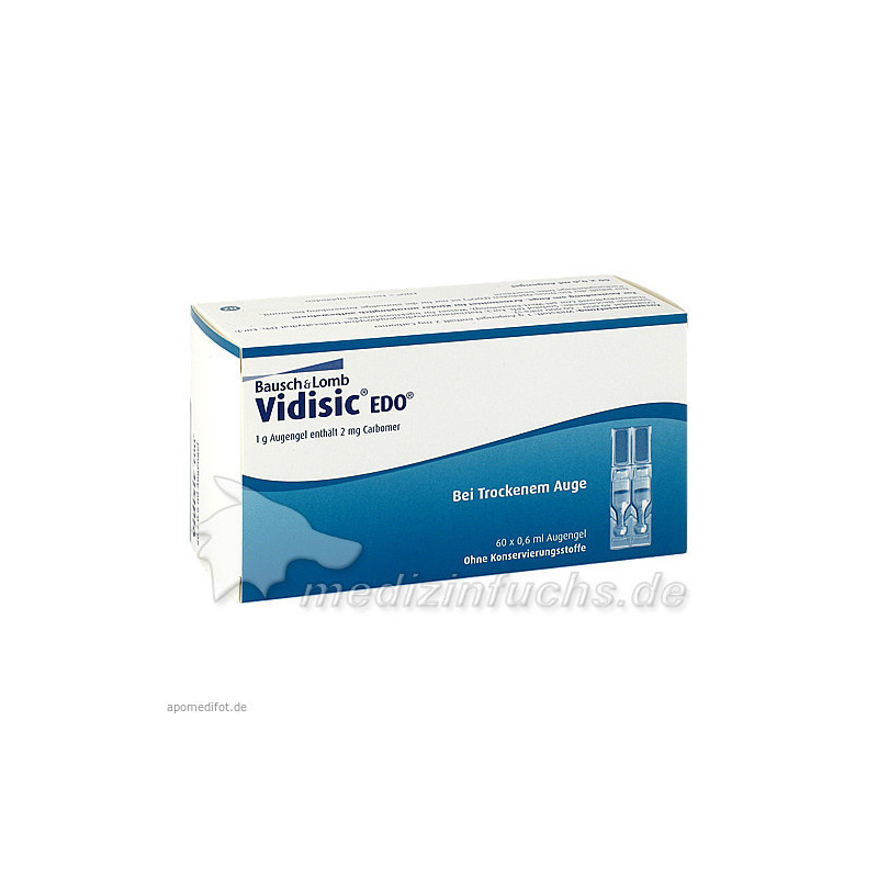 VIDISIC EDO Augengel, 60X0.6 ML – PZN 117021