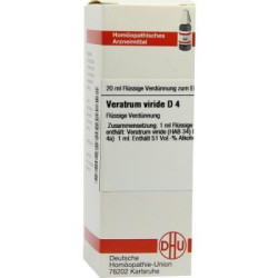 Veratrum Viride D 4 Dilution (20 ml) – PZN 2119550