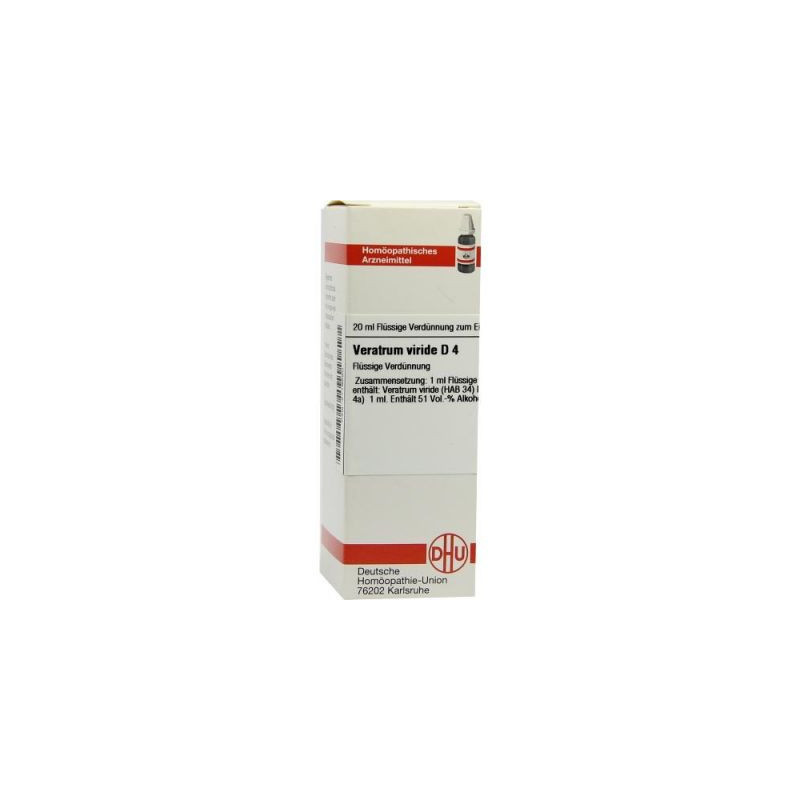 Veratrum Viride D 4 Dilution (20 ml) – PZN 2119550