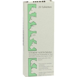 VETOKEHL SUB D 4 Tabletten vet., 20 ST – PZN 163311