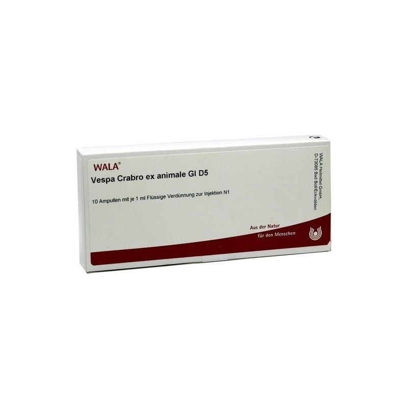 VESPA CRABRO EX ANIMALE GL D 5 Ampullen, 10X1 ML – PZN 4625240