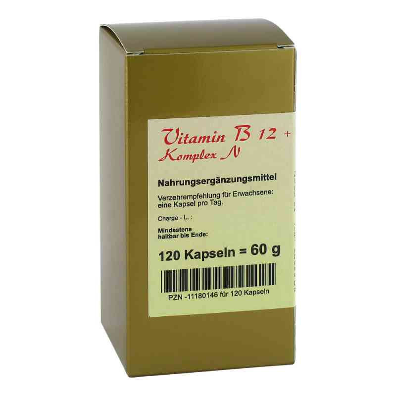 Vitamin B12+b6+folsäure Komplex N Kapseln (120 stk) – PZN 11180146