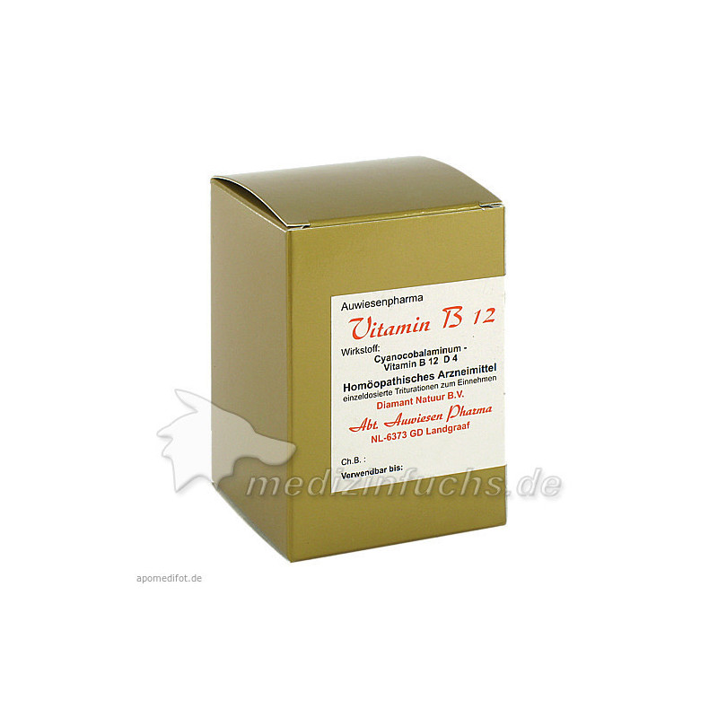 VITAMIN B12 Auwiesenpharma Kapseln, 60 ST – PZN 882218