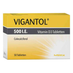 Vigantol 500 I.e. Vitamin D3 Tabletten (50 stk) – PZN 13155655