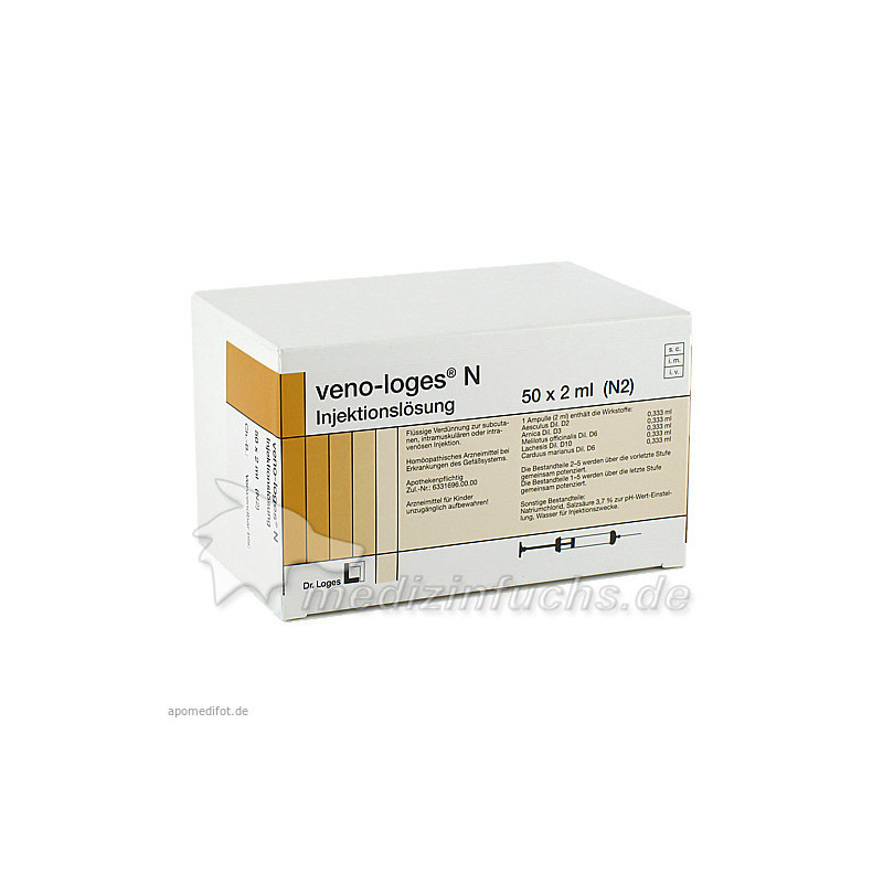 VENO LOGES N Injektionsl, 50X2 ML – PZN 686658
