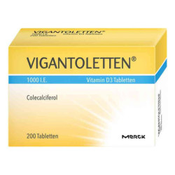 Vigantoletten 1.000 I.e. Vitamin D3 Tabletten (200 stk) – PZN 10544155