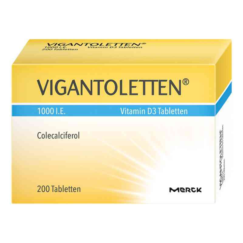 Vigantoletten 1.000 I.e. Vitamin D3 Tabletten (200 stk) – PZN 10544155