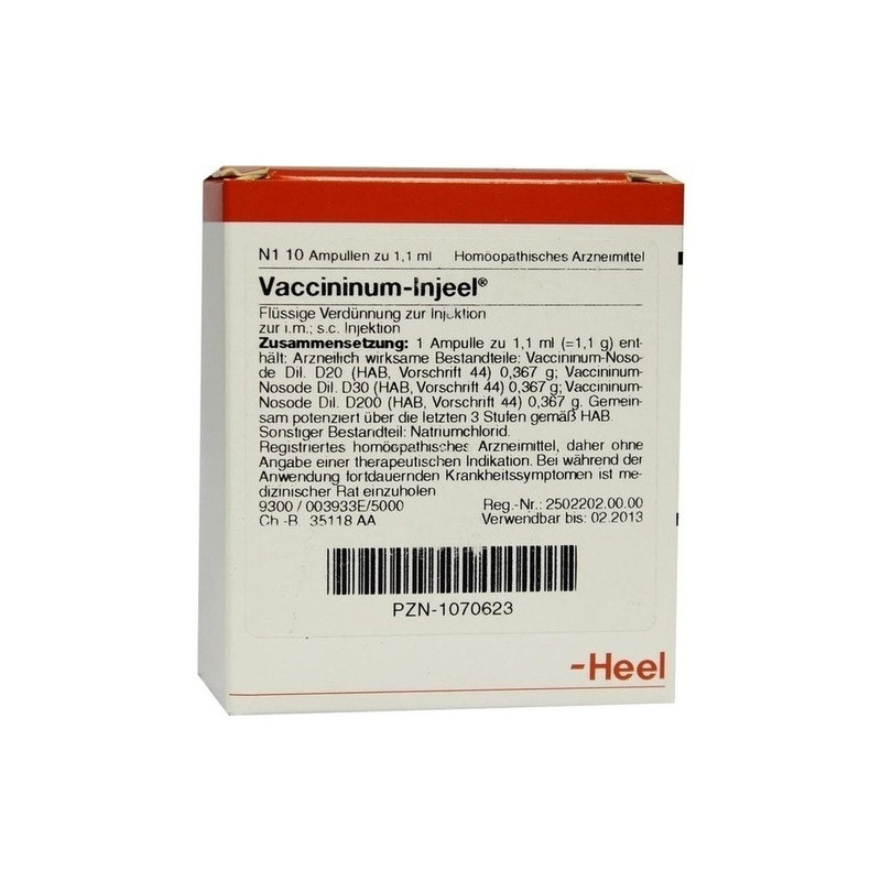 VACCININUM Injeel Ampullen, 10 ST – PZN 1070623