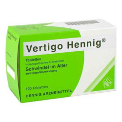Vertigo Hennig Tabletten (100 stk) – PZN 2161569
