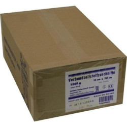 VERBANDZELLSTOFF ZUSCHNITTE hochgebleicht 15x20 cm, 1000 G – PZN 4422844