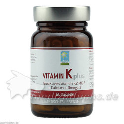 VITAMIN K plus Kapseln, 60 ST – PZN 10949834