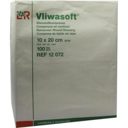 VLIWASOFT Vlieskompressen 10x20 cm unsteril 6l., 100 ST – PZN 8900944