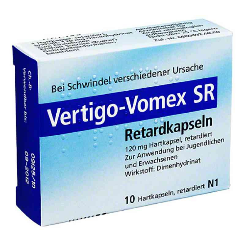 Vertigo-Vomex SR (10 stk) – PZN 278008