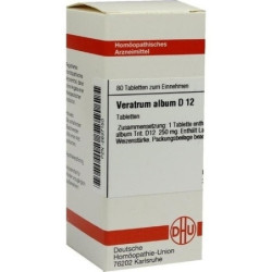 VERATRUM ALBUM D 12 Tabletten, 80 ST – PZN 2637150