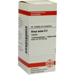 Vinca Minor D 2 Tabletten (80 stk) – PZN 7250065