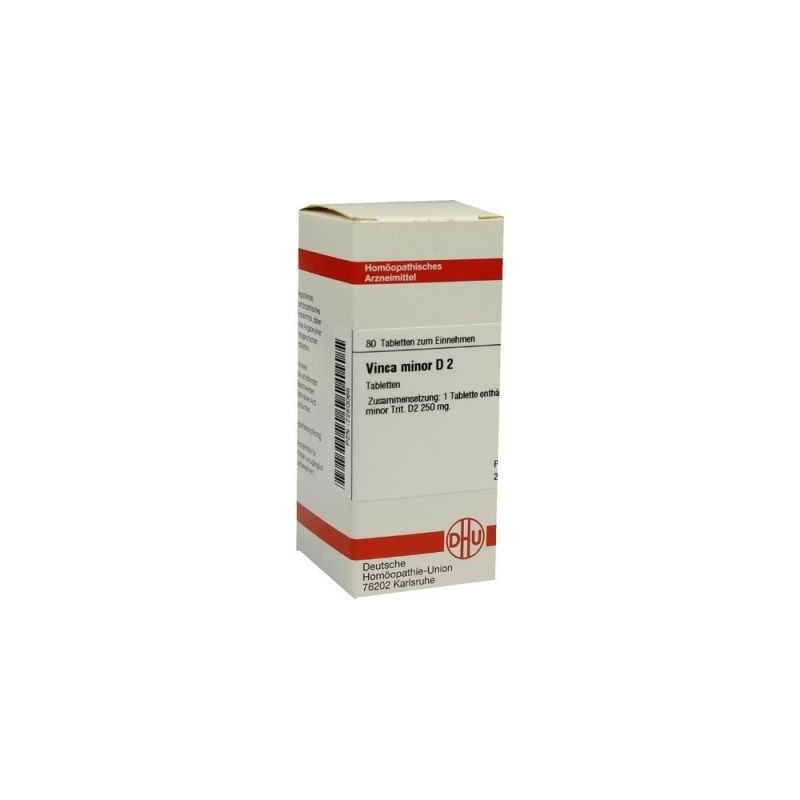 Vinca Minor D 2 Tabletten (80 stk) – PZN 7250065