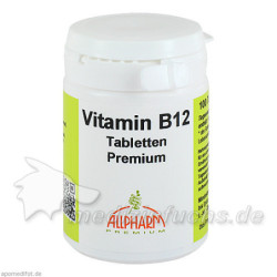 VITAMIN B12 Premium Allpharm Tabletten, 100 ST – PZN 10300938