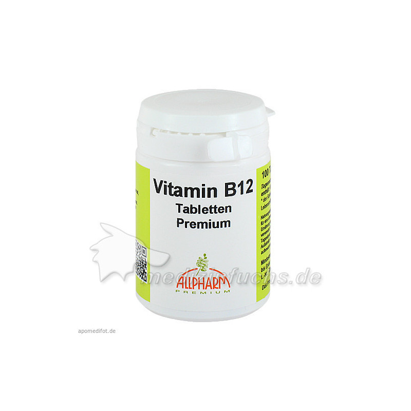 VITAMIN B12 Premium Allpharm Tabletten, 100 ST – PZN 10300938