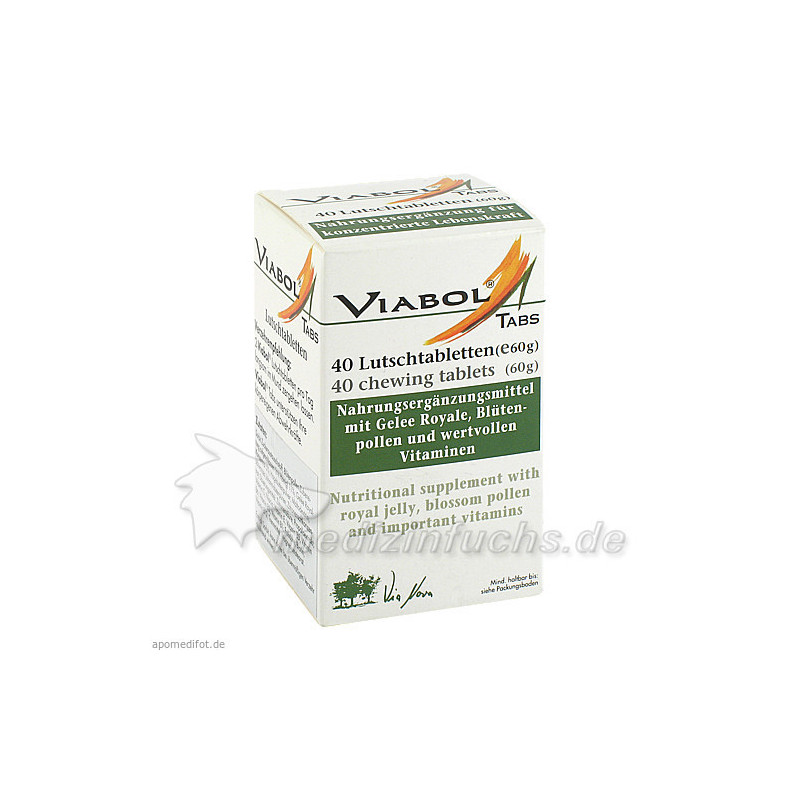 VIABOL Tabs Lutschtabletten, 40 ST – PZN 7479342