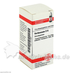 VERBASCUM D 6 Globuli, 10 G – PZN 4241597