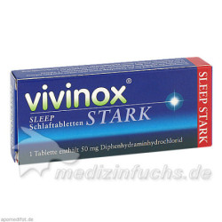 VIVINOX Sleep Schlaftabletten stark, 20 ST – PZN 2083906