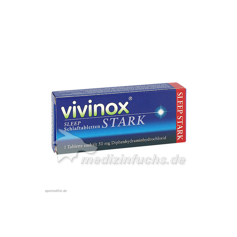 VIVINOX Sleep Schlaftabletten stark, 20 ST – PZN 2083906