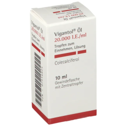 Vigantol® Öl 20.000 I.E./ml Packungsgröße: 10 ml PZN 07516824