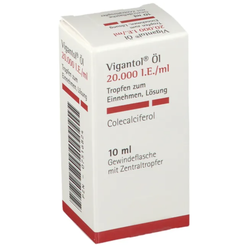 Vigantol® Öl 20.000 I.E./ml Packungsgröße: 10 ml PZN 07516824