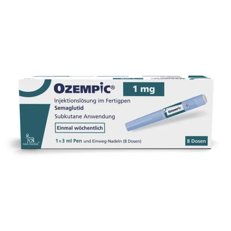 OZEMPIC 1 mg Injektionslösg. im Fertigpen 8 Wochen PZN 19904158