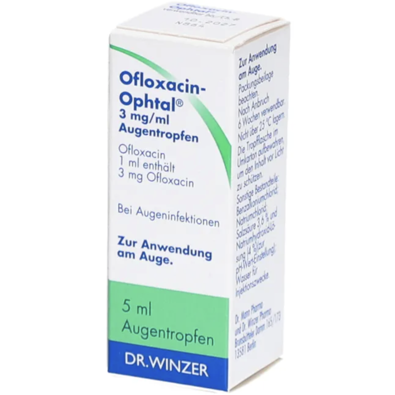 Ofloxacin-Ophtal 3 mg/ml PZN 01959242
