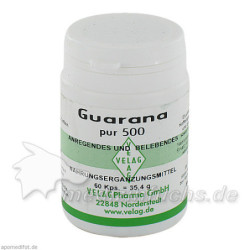 GUARANA PUR 500, 60 ST – PZN 1340904