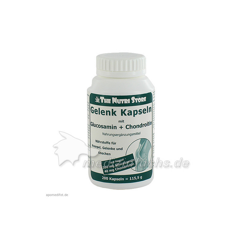 Glucosamin Chondroitin Gelenkkapseln, 200 ST – PZN 4837640