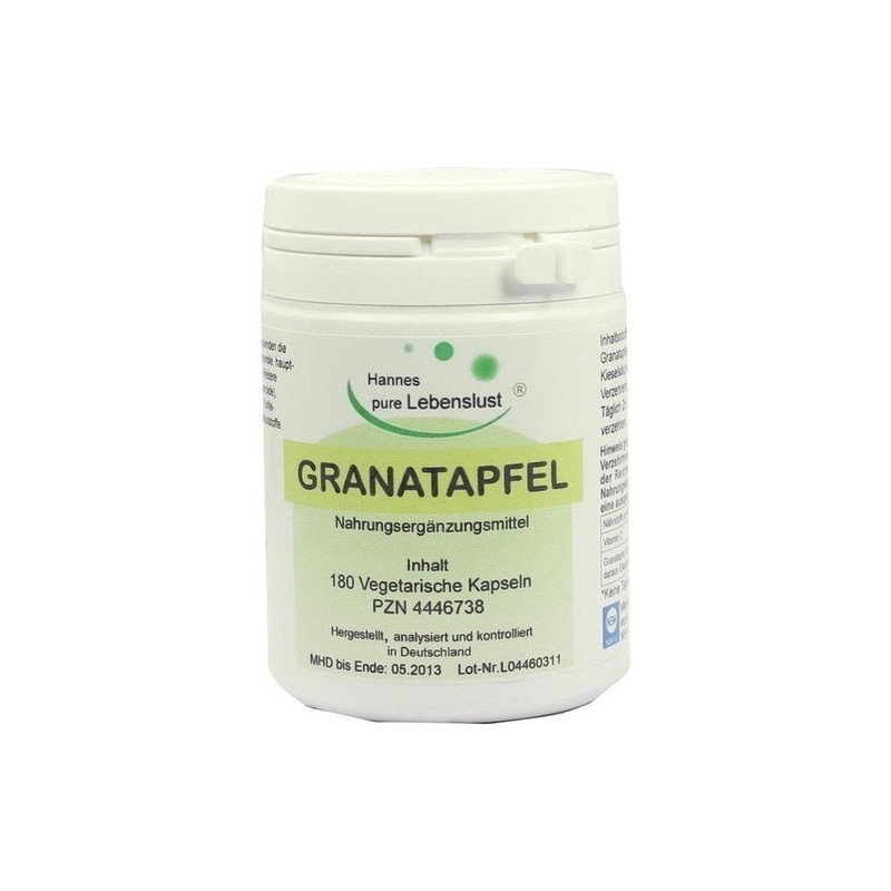 Granatapfel Konzentrat 40% Vegi Kapseln, 180 ST – PZN 4446738