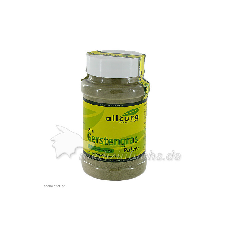 Gerstengraspulver Kontrl. Biologischer Anbau, 150 G – PZN 1452690