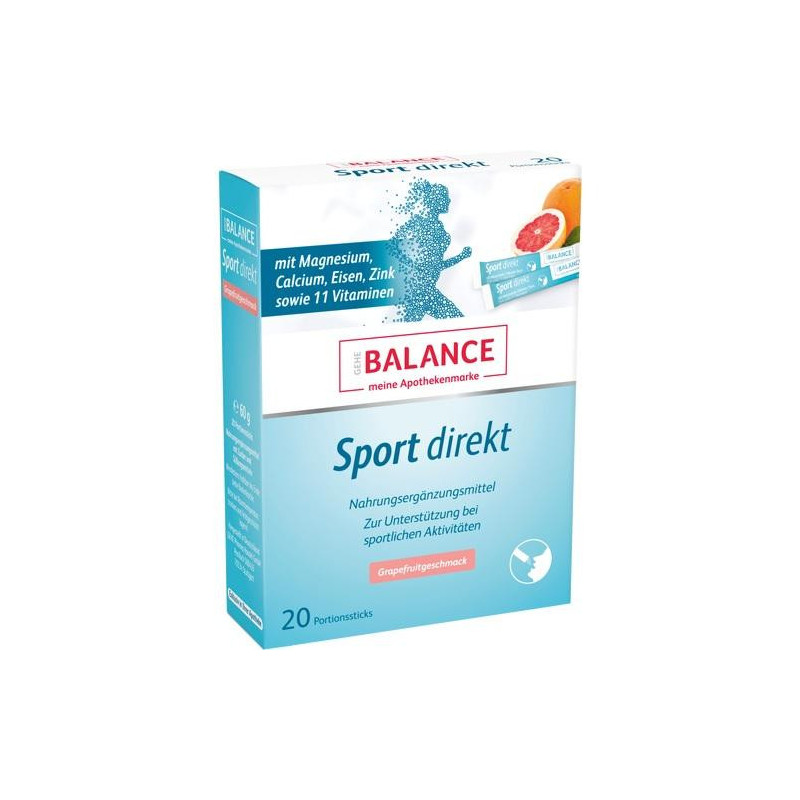GEHE BALANCE Sport direkt, 20X3 G – PZN 12438813