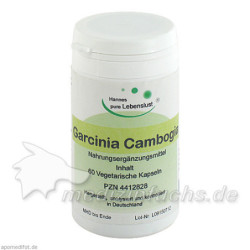 Garcinia cambogia 60% Vegi Kapseln, 60 ST – PZN 4412828