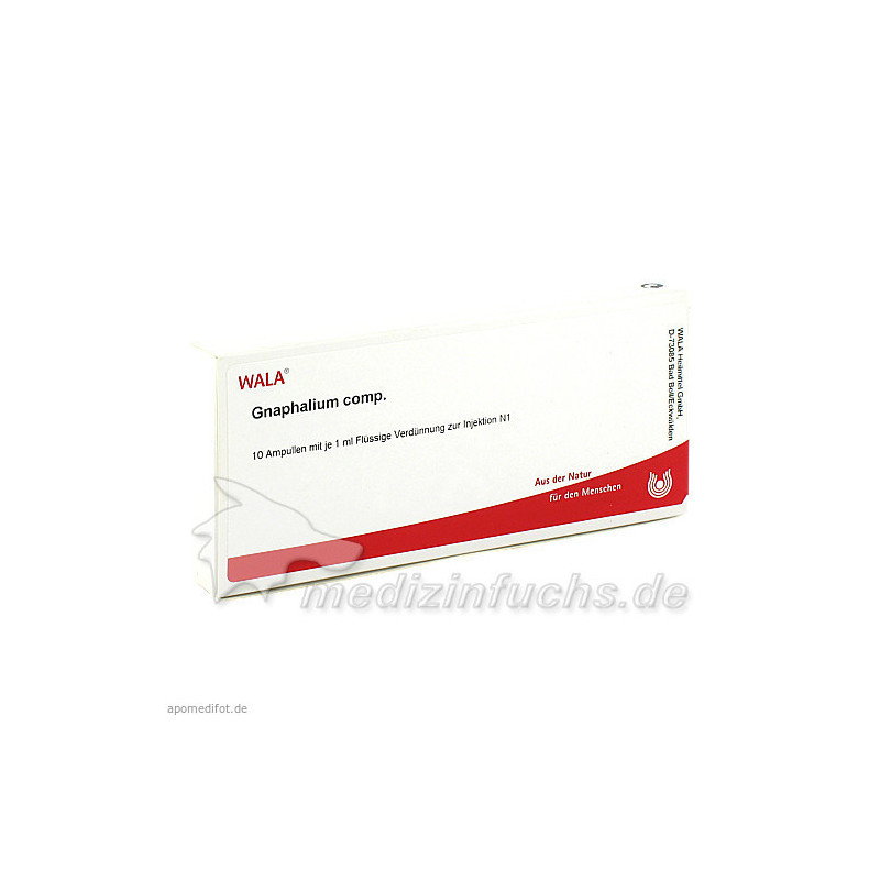 GNAPHALIUM COMP, 10X1 ML – PZN 1751547