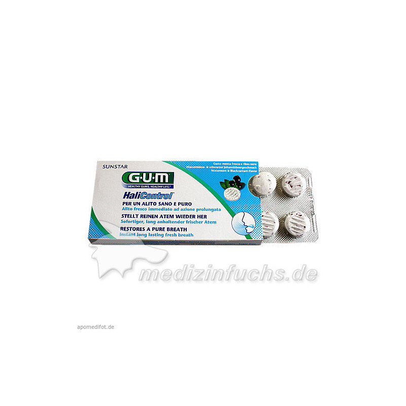 GUM HaliControl Lutschtabletten, 10 ST – PZN 9264166