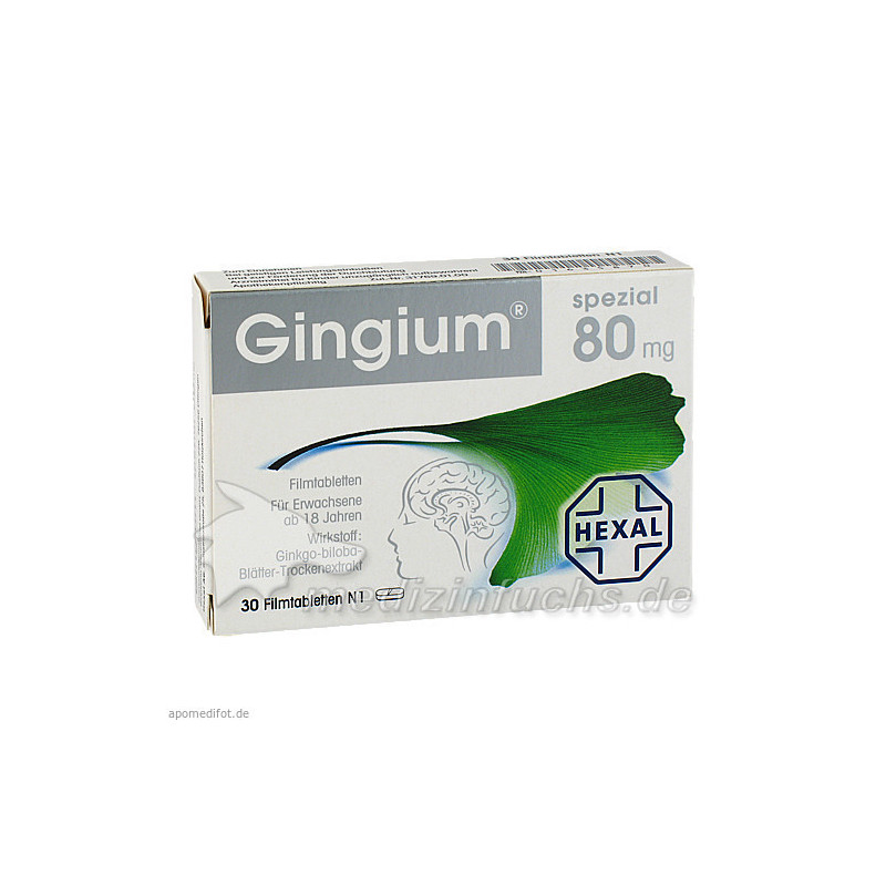 Gingium spezial 80, 30 ST – PZN 1635870