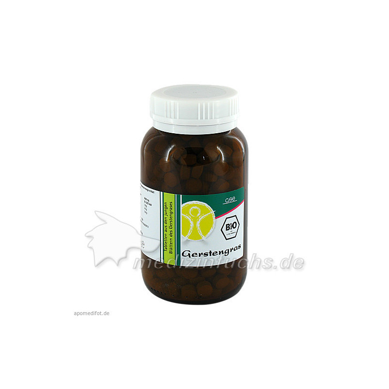 Gerstengras 500mg kontrolliert biologisch, 500 ST – PZN 393040