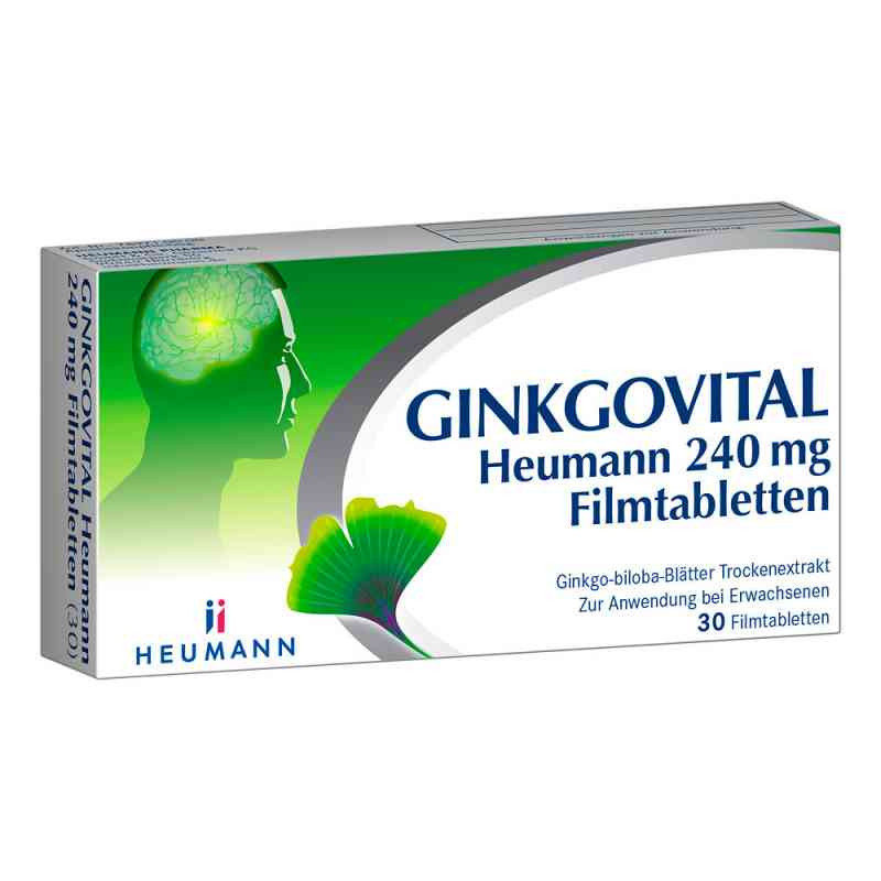 Ginkgovital Heumann 240 mg Filmtabletten (30 stk) – PZN 11526260