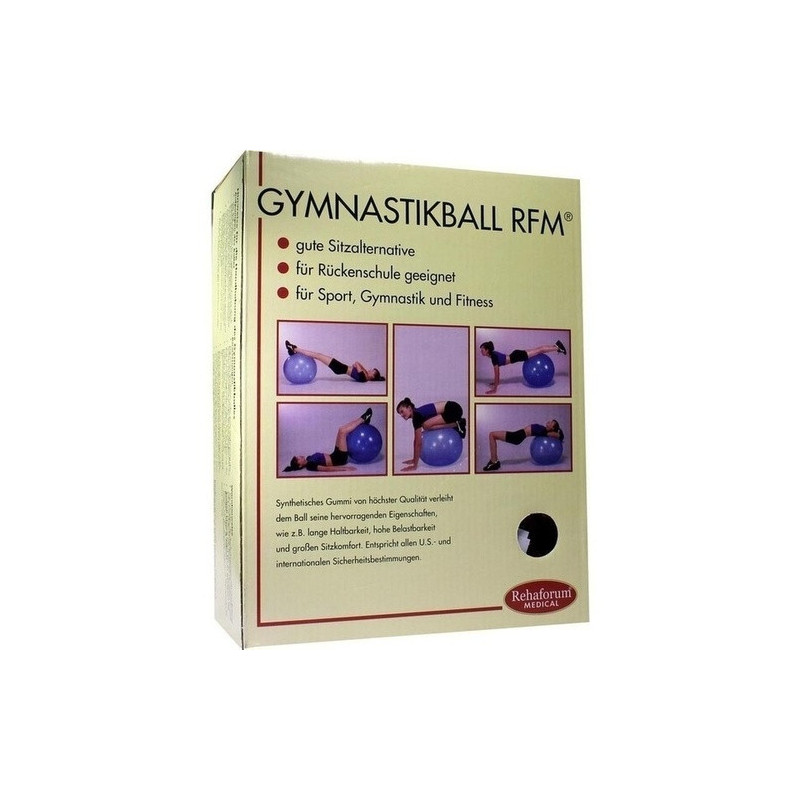 Gymnastikball Rehaforum 55cm orange-metallic, 1 ST – PZN 2715619