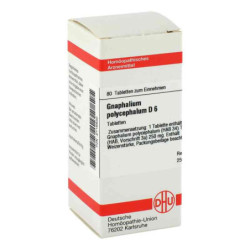 Gnaphalium Polyceph. D 6 Tabletten (80 stk) – PZN 2116830
